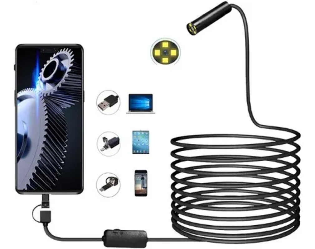 Camara Endoscopica Inspeccion Tipo C